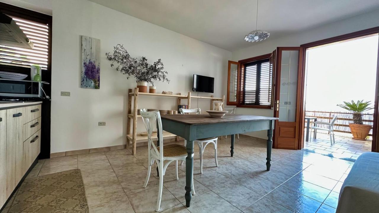Marina Di Andrano - Alisso, Casa Vista Mare Con Parcheggio Privato E Wifi Villa Exteriör bild